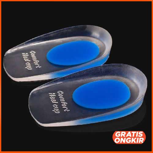 Alas Kaki Sol Sepatu Soft Silicone Gel Half Heel Man - J123