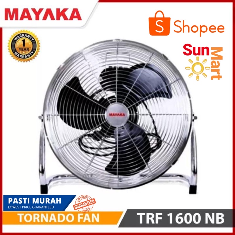 Kipas Angin Mayaka Floor Fan 20&quot; TRF- 2000 NB Kipas angin lantai duduk