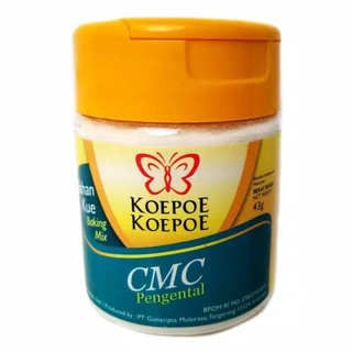 

PENGENTAL MAKANAN 43GRAM / BUBUK PENGENTAL MAKANAN / BUBUK PENGENTAL MINUMAN / CARBOXYMETHYL CELLULOSE FOOD GRADE / PENGENTAL