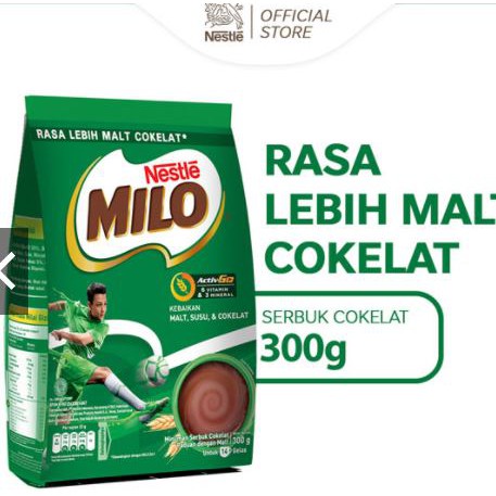 

MILO ACTIV-GO Susu Coklat Pouch 300g