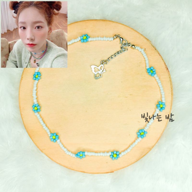Taeyeon Necklace / Kalung Choker Taeyeon SNSD