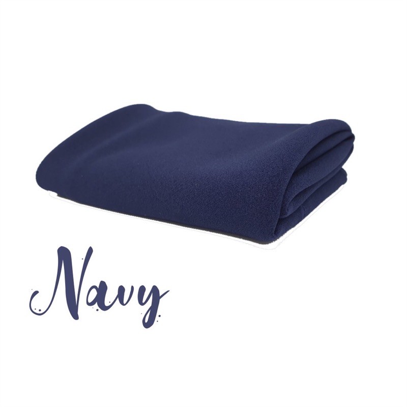 PASHMINA TALI DIAMOND ITALIANO Jahit tepi PASMINA INSTANT HIJAB TALI SABYAN THALIA-Navy