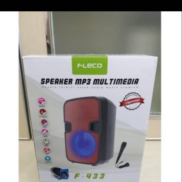 Speaker bluetooth Multimedia Fleco F433-F435 Free mix