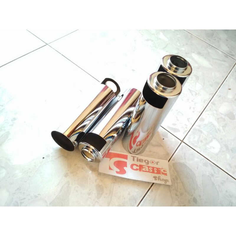 Selongsong Skok Shock Depan Honda CB 100 Cb100 S90 S90z Benly CG Cg110 Cg125 NOS