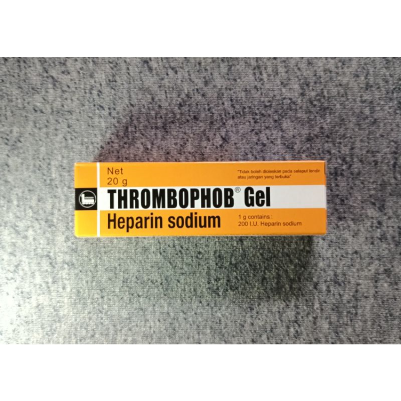 Thrombophob Gel 20 gram - trombopob - thrombopob - thrombophob