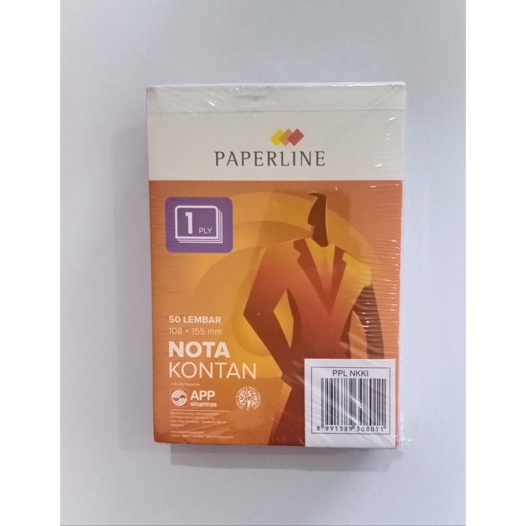 

(Per Pack) Nota Kontan Paperline 1Ply Kecil