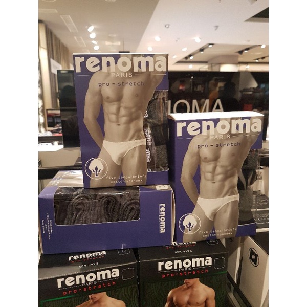 "New Arrival" Renoma Underwear Men - Celana dalam pria isi 5 - Tanga Briefs