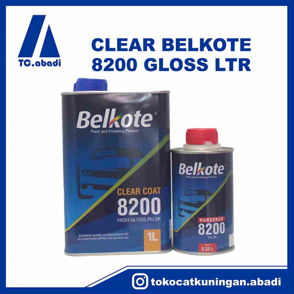 Pernis/Clear Belkote 8200 GLOSS - 1Liter