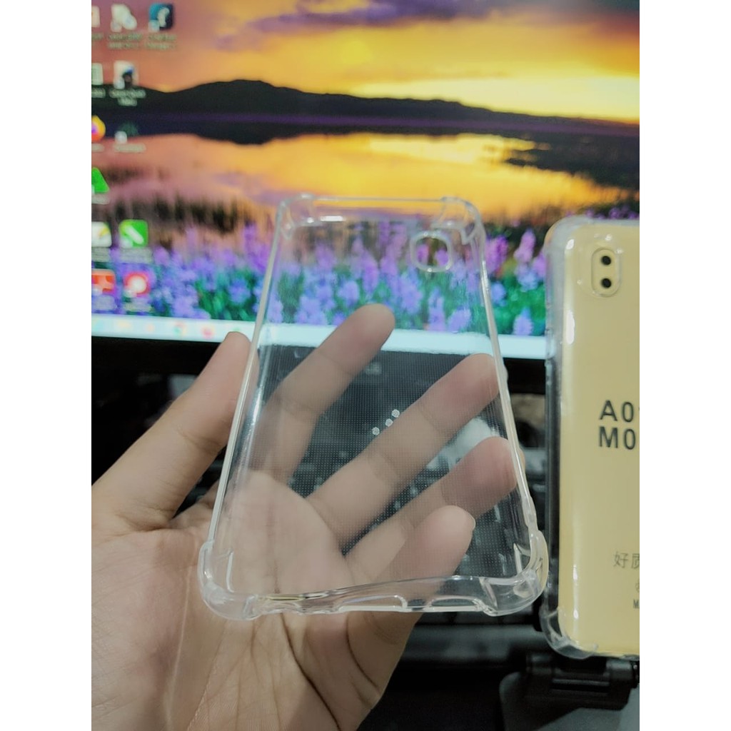 Anti Crack Samsung A01 Core A013F 5.3 inch Soft Case Jelly Tahan Benturan