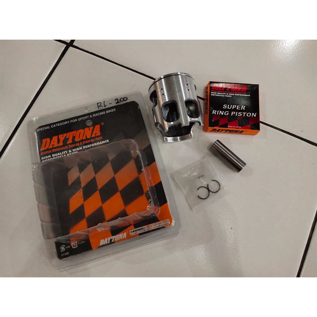 PISTON RX KING OS 200 DAYTONA JAPAN ORIGINAL TIPE SATU RING