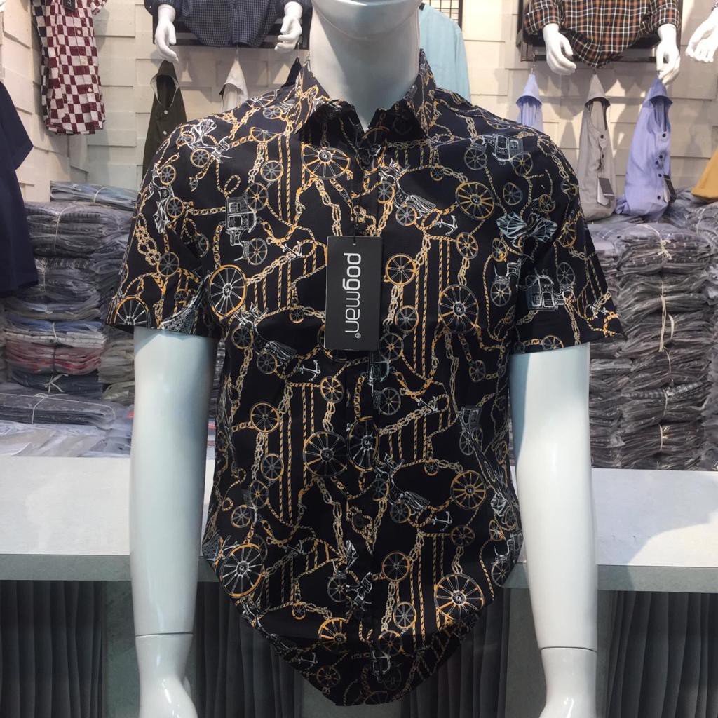 KEMEJA KATUN PRINTING NEW ARRIVAL ORIGINAL POGMAN