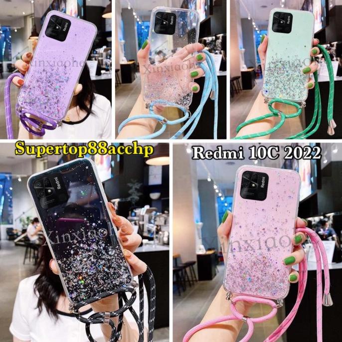 

Office & Stationery | Document Organizer | Case Tali Nagita Xiaomi Redmi 10C Lanyard Glitter Gantungan | Best Seller