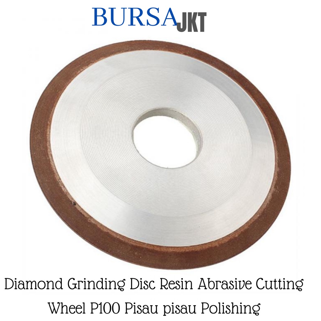 DIAMOND GRINDING ASAH TCT 100 MM BATU ASAH PISAU PLANER BLADE TCT GRID