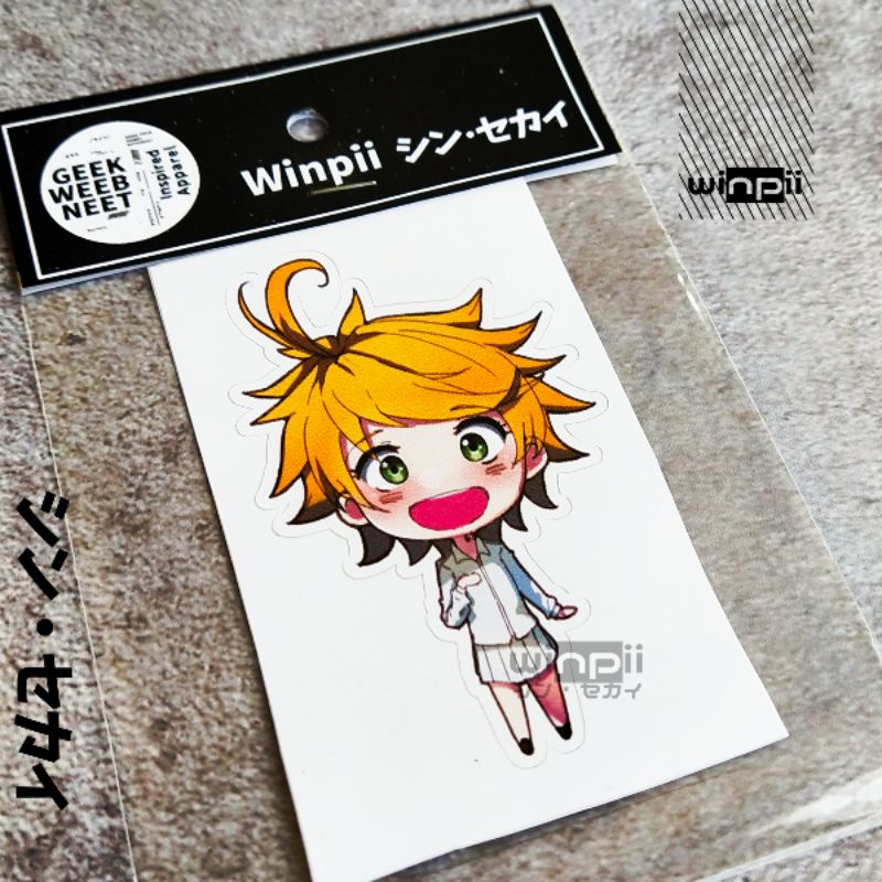 

Stiker / Sticker Emma Anime The Promised Neverland