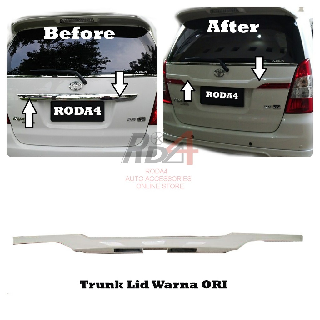 Trunk Lid Warna Model Grand Innova ORI ( modif innova lama )