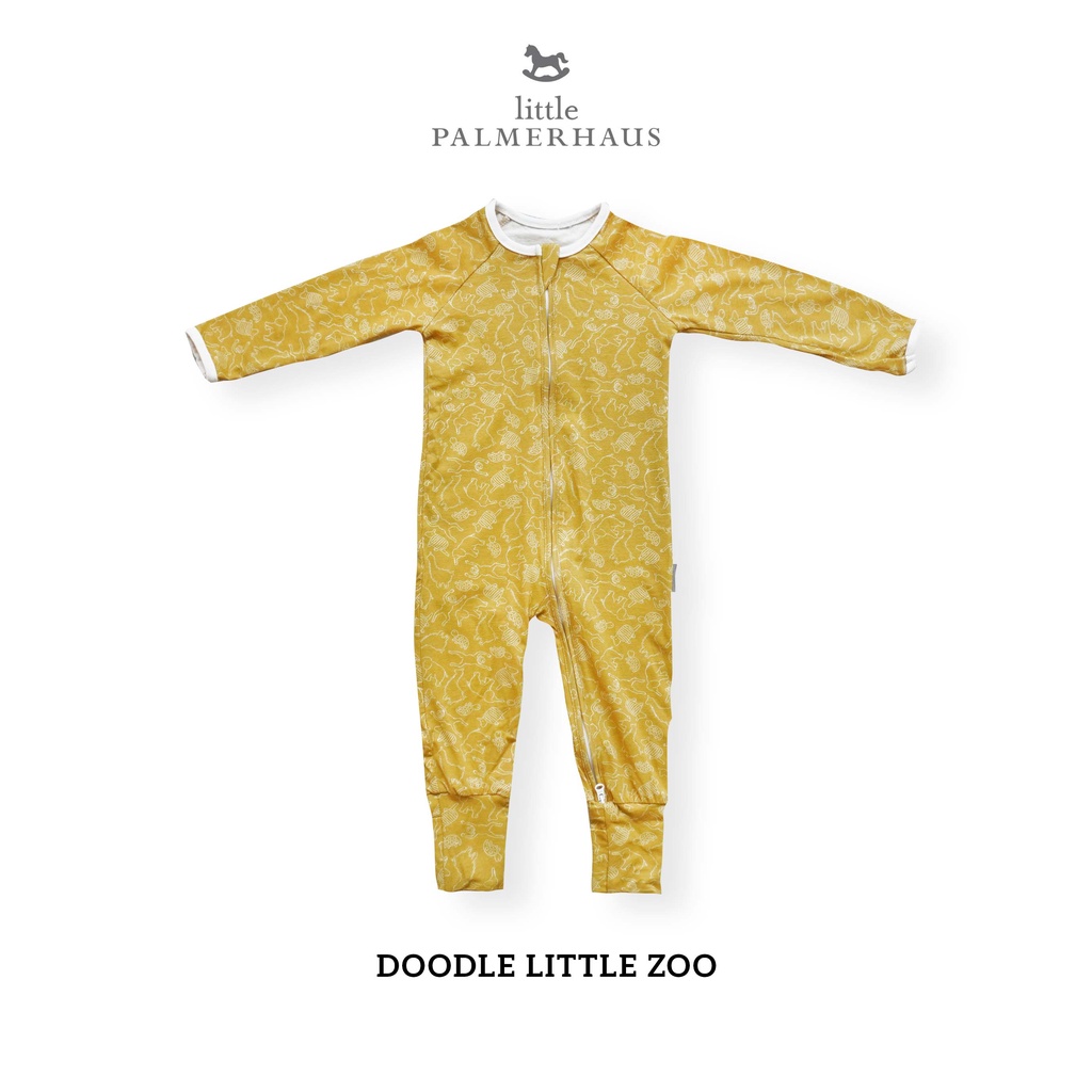 Little Palmerhaus - Printed Sleepsuit (Jumper Bayi)-5