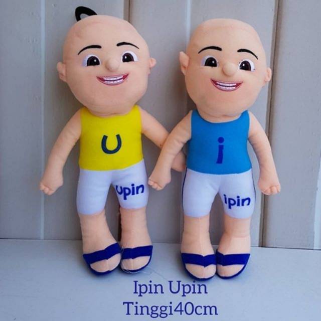 BONEKA KARTUN UPIN DAN IPIN 40 CM