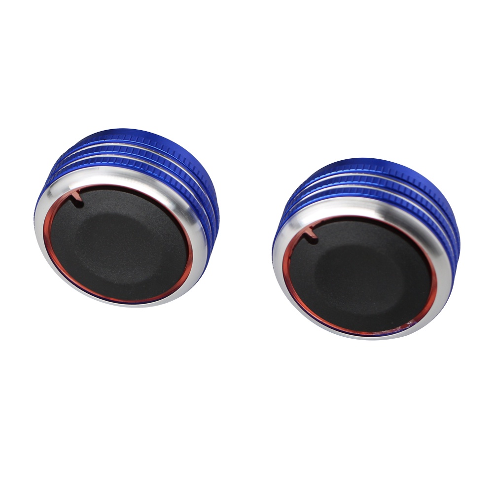 2pcs / set Knob Saklar Kontrol AC Mobil Untuk Hyundai Solaris 2017-2021 Kia Rio K2 KX Cross