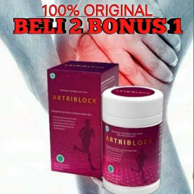 Artriblock Asli original Obat sendi dan tulang terbaik atasi masalah sendi dan tulang