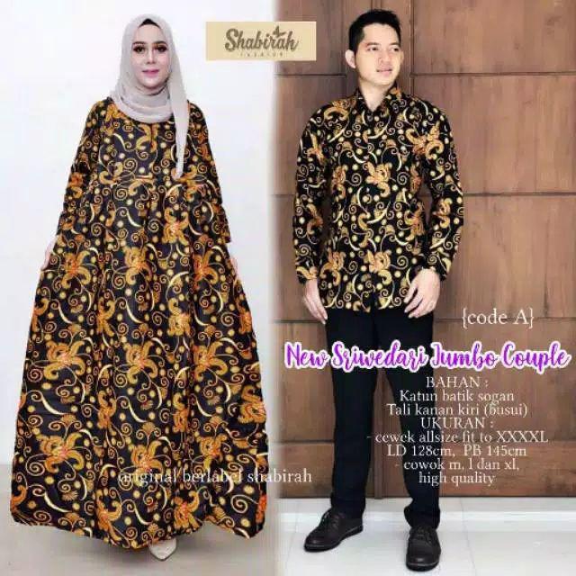 Batik Couple New Sriwedari Jumbo - Shabirah