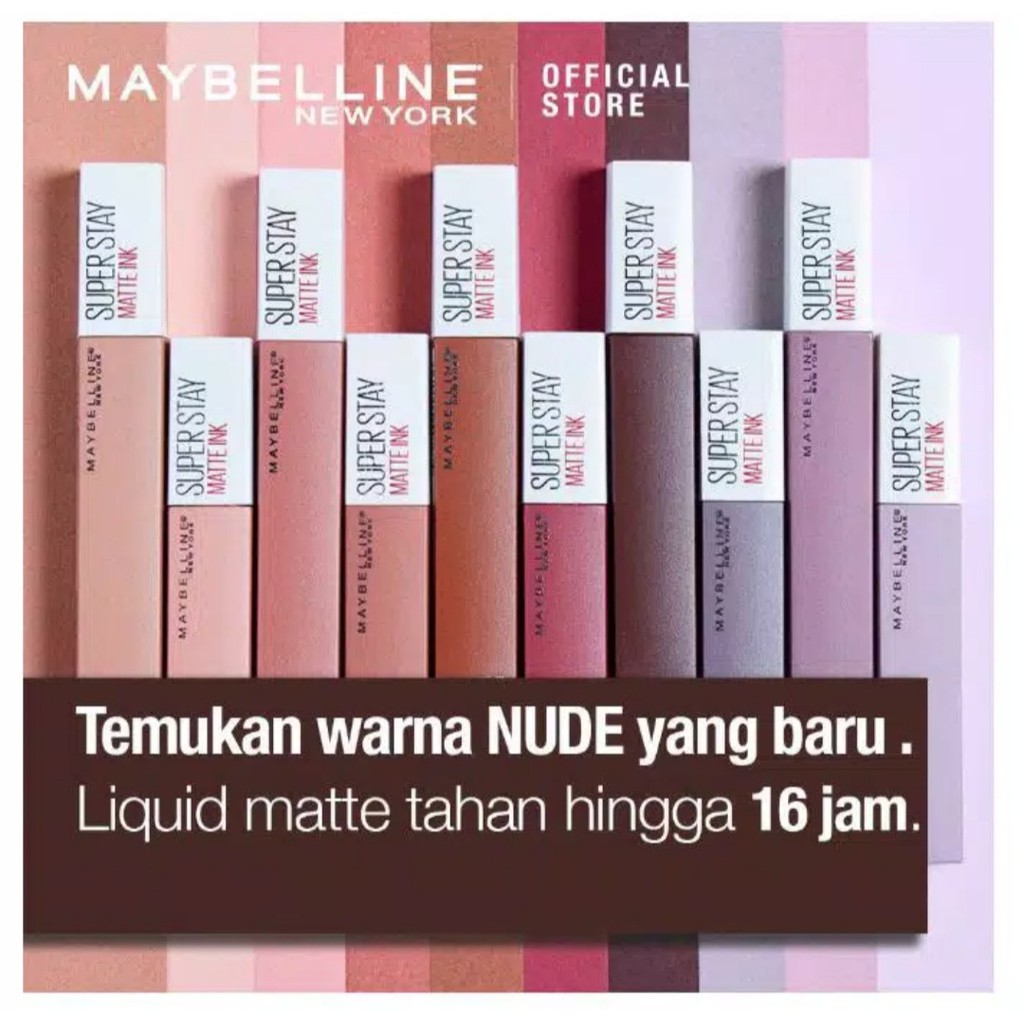 Maybelline Superstay mate ink un-nude liquid lipstic