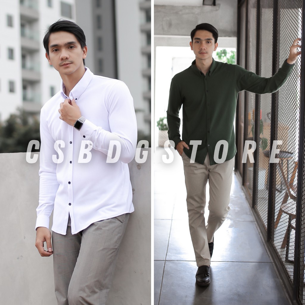 Brogo Original Official Brogoid Kemeja Lengan Panjang Lokal Brand Premium