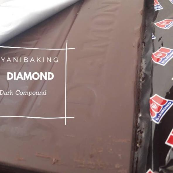 

(PROMO TERBARU) [ 500 Gram ] DIAMOND DARK COMPOUND REPACKING 500 GRAM / COKLAT BATANG DIAMOND REPACK