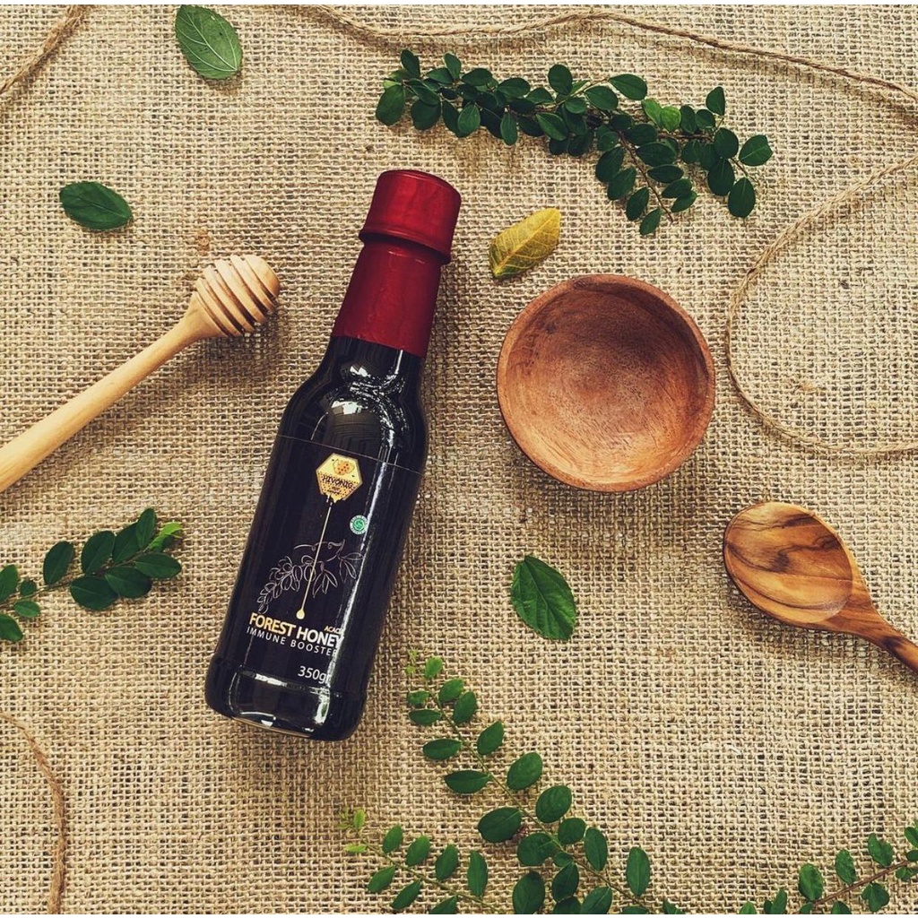 Madu Hutan Premium Organic Raw Honey Hivonig Immune Booster