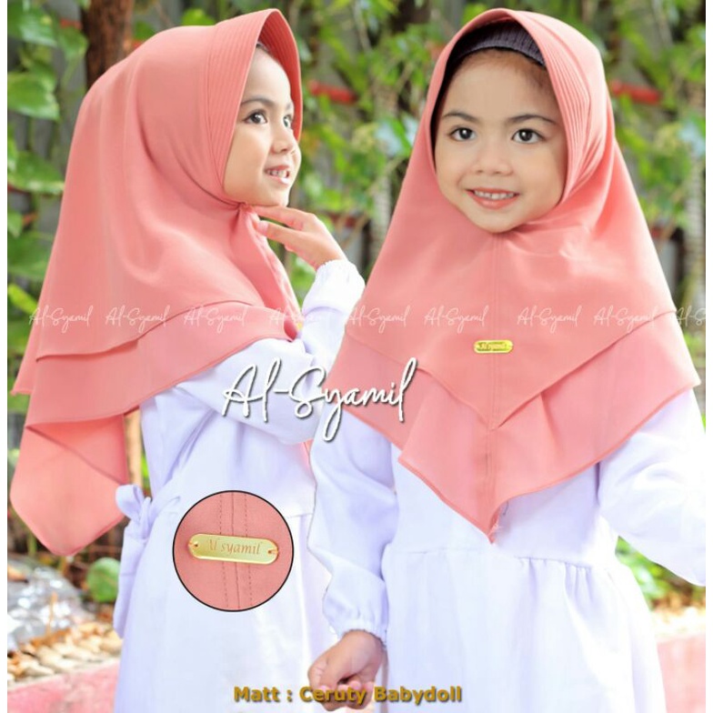 Hijab Anak Perempuan/Hijab Anak Bayi/Hijab Anak Murah (Seruty)