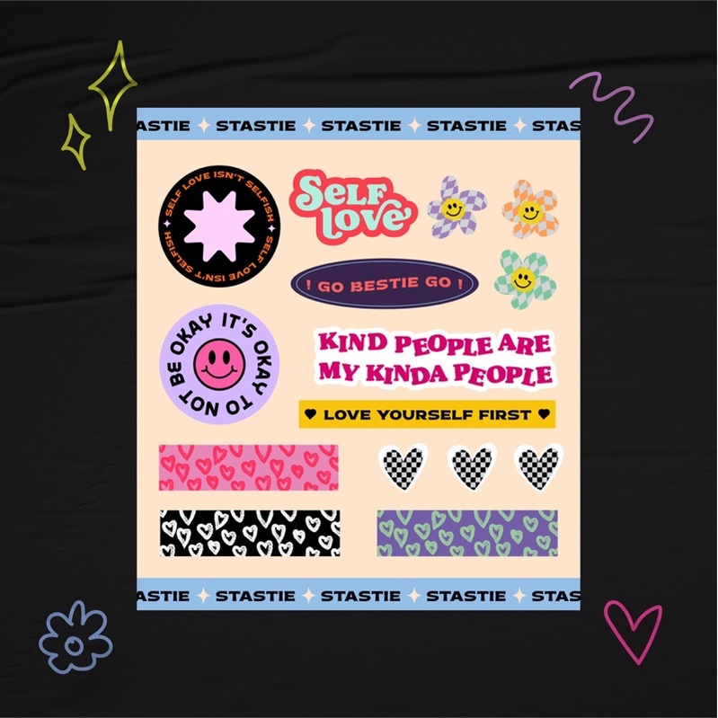

“Self Love” sticker pack