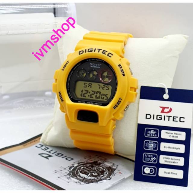 JAM TANGAN KEREN SPORTY DIGITEC 2098 NEW ORIGINAL WATER RESIST