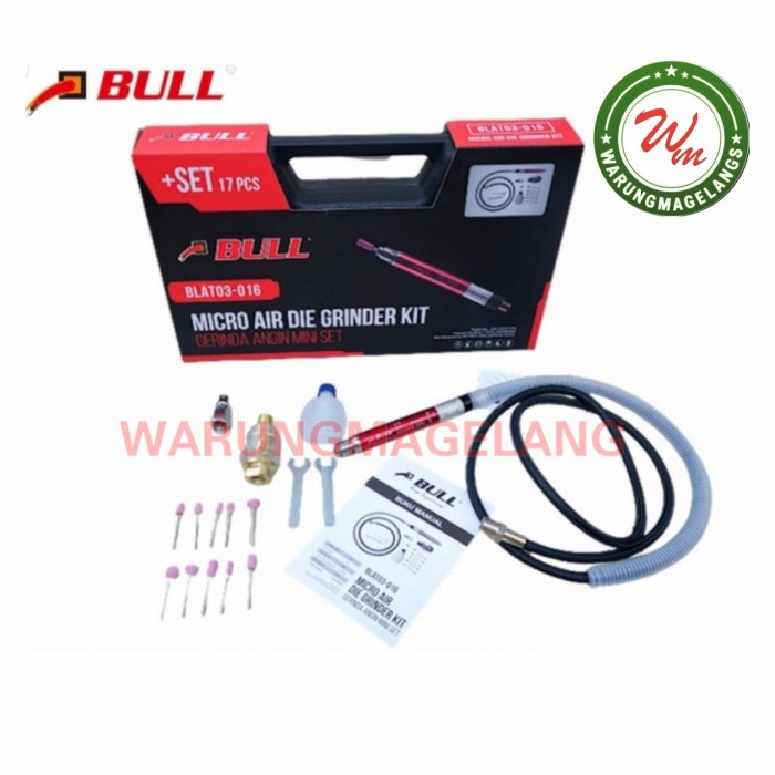 Air Micro Mini Die Grinder BULL Tuner Set Gerinda Bor angin Mini GRATIS ONGKIR EKSTRA