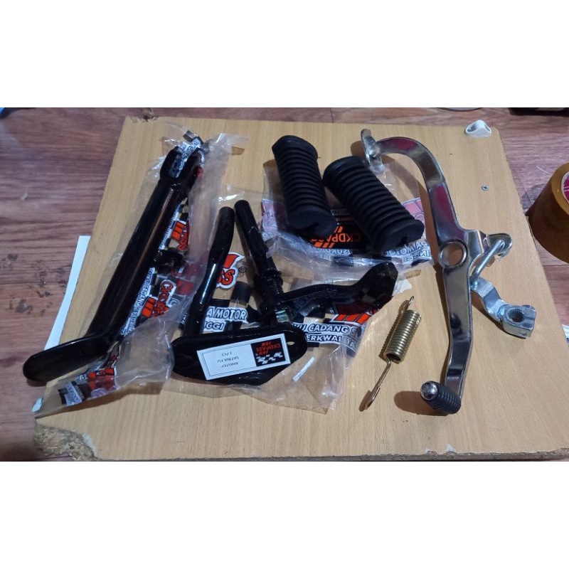 barstep set satria fu besi step depan satria fu foot step satria fu