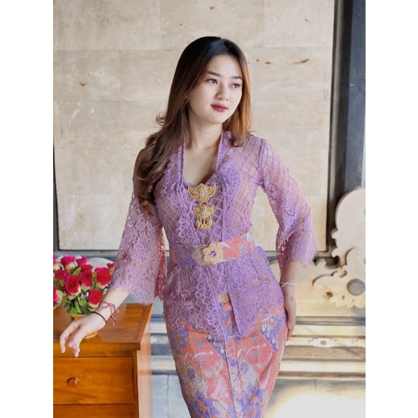 SATU SET KEBAYA BALI KEBAYA LONCENG KEBAYA SOFT KEBAYA MODERN