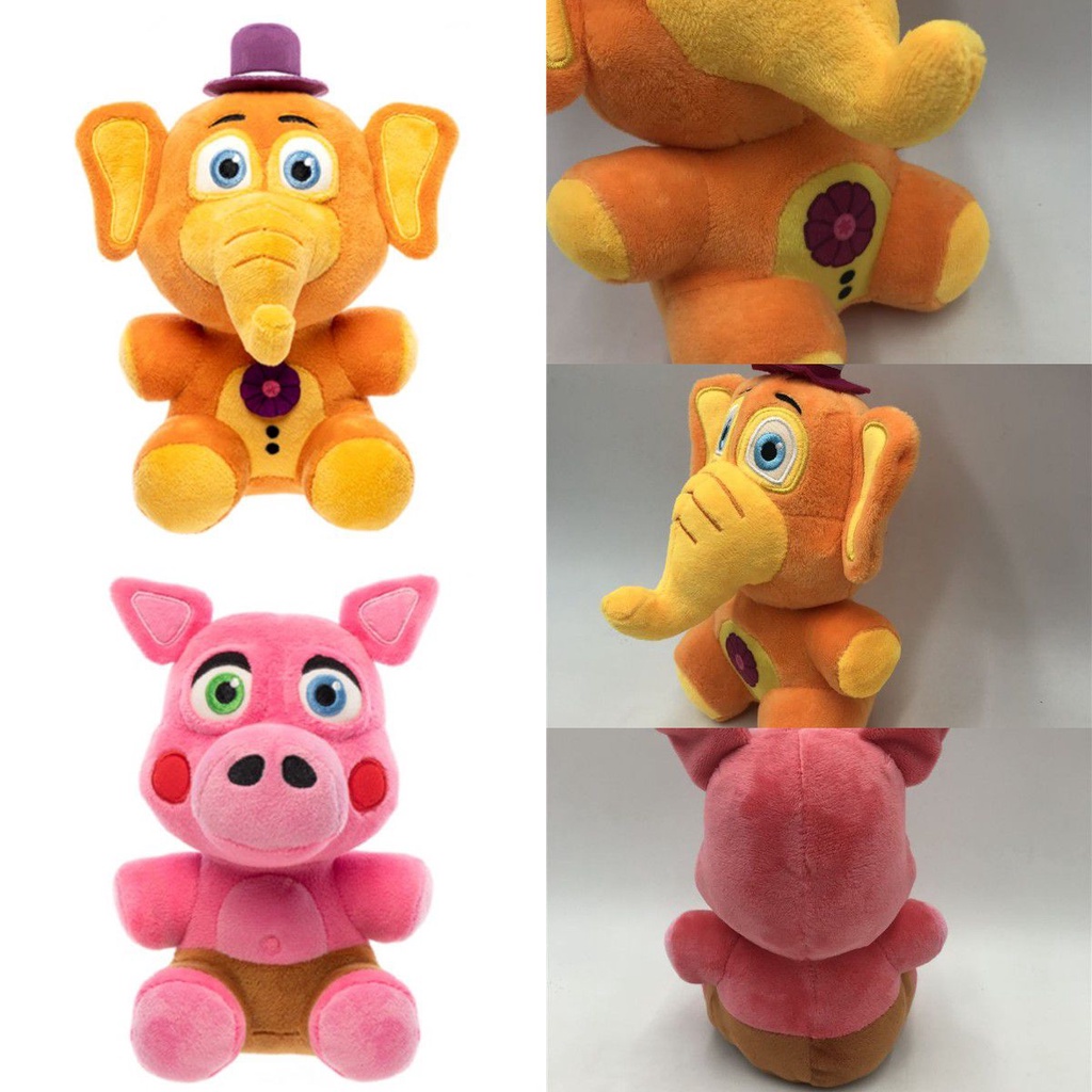 20cm Mainan Five Nights At Freddy's Plush Toys Orville Elephant Pig Pizzeria Simulator Doll Bonek