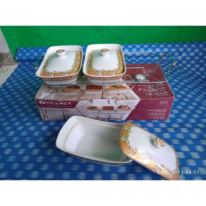 Prasmanan set cabang 3 vicenza