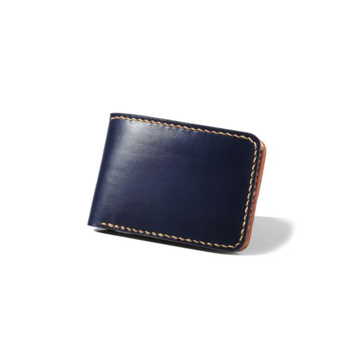 Voyej Vessel Viii Navy Blue Dompet Kulit Pria Genuine Leather Wallet