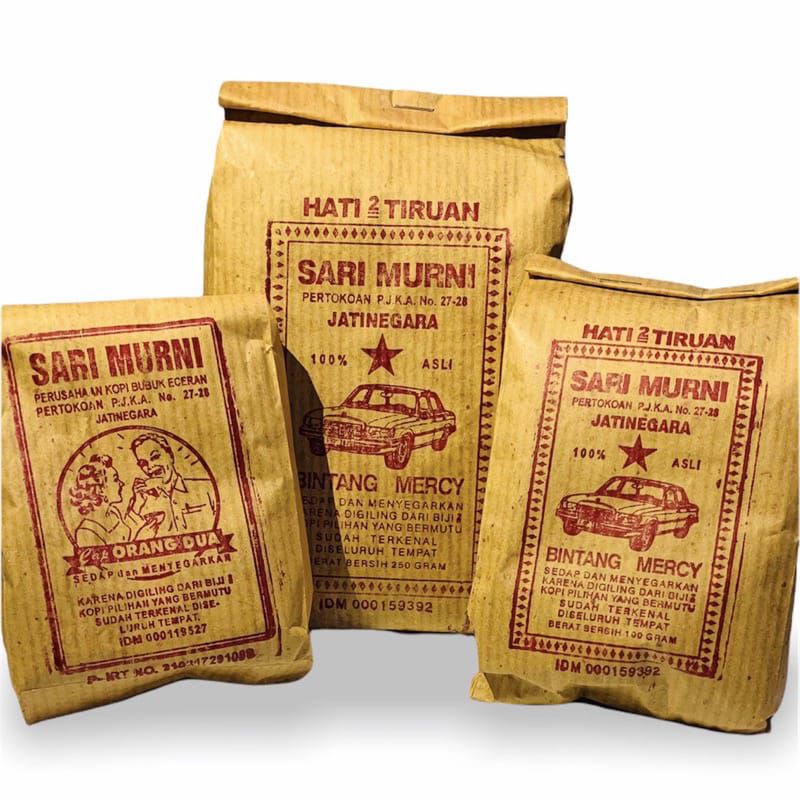 

HEMAT - Kopi Robusta Kopi Sedan Jatinegara Asli/Kopi Sedan Sari Murni Jatinegara/ Kopi Sedan Sari Murni Cap Orang Dua