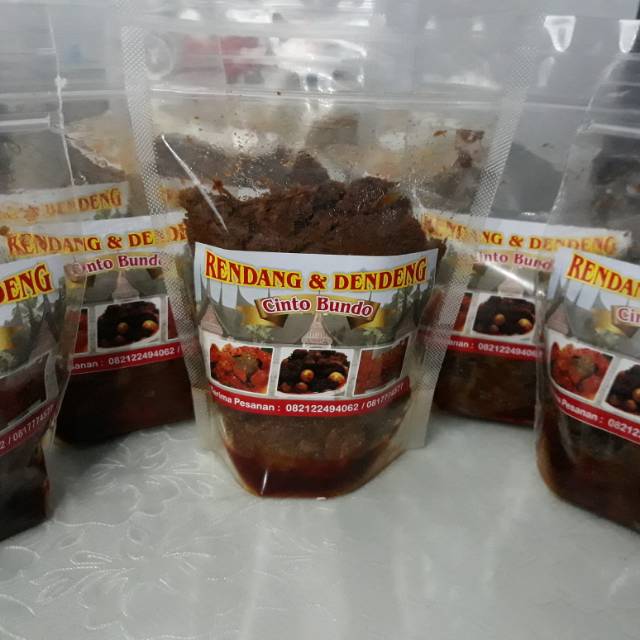 

Rendang daging sapi asli minang
