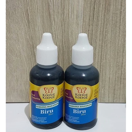 PEWARNA MAKANAN KOEPOE 30ML WARNA BIRU