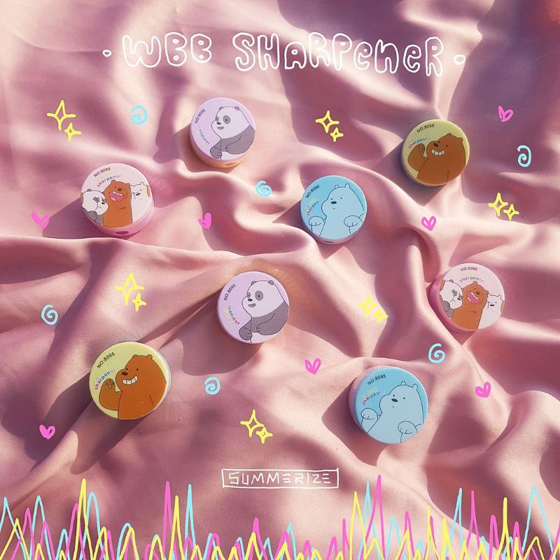 

We Bare Bears Sharpener - Serutan Pensil