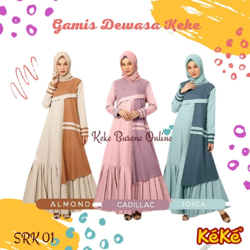 Gamis Dewasa keke ~ SRK 01 ~