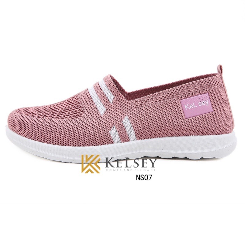 (GRATIS ALAS KAKI) NICOLE SEPATU #NS07 SNEAKERS WANITA KELSEY SEPATU FLYKNIT WANITA NYLON SNEAKERS CASUAL IMPORT