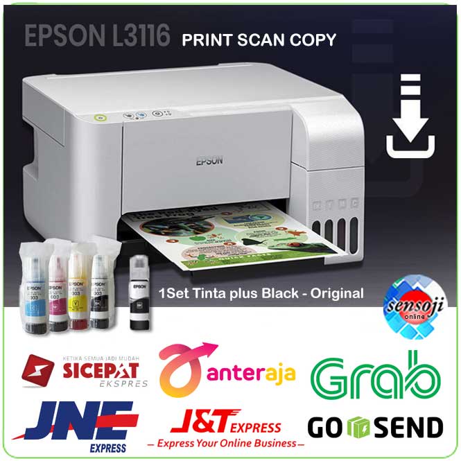 Jual Printer Epson L3116 All In One Epson Printer L3116 Inktank Epson L3116 Atau Epson L3210 1636