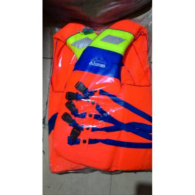 SIZE XL - LIFE JACKET/ROMPI PELAMPUNG MERK ATUNAS UNTUK KESELAMATAN OLAHRAGA AIR-MURAH BANGET