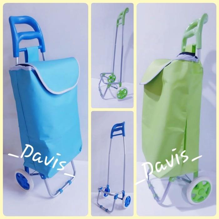 Trolley Troli Belanja Keranjang Supermarket Tas Troli Belanja Trolley Roda