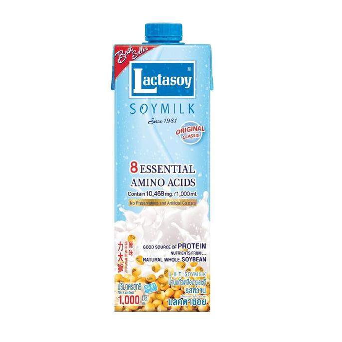 

[KODE F8FVC] Lactasoy Susu Kacang Soymilk 1Liter Thailand 1 liter Susu Kedelai Laktasoi 1000ml