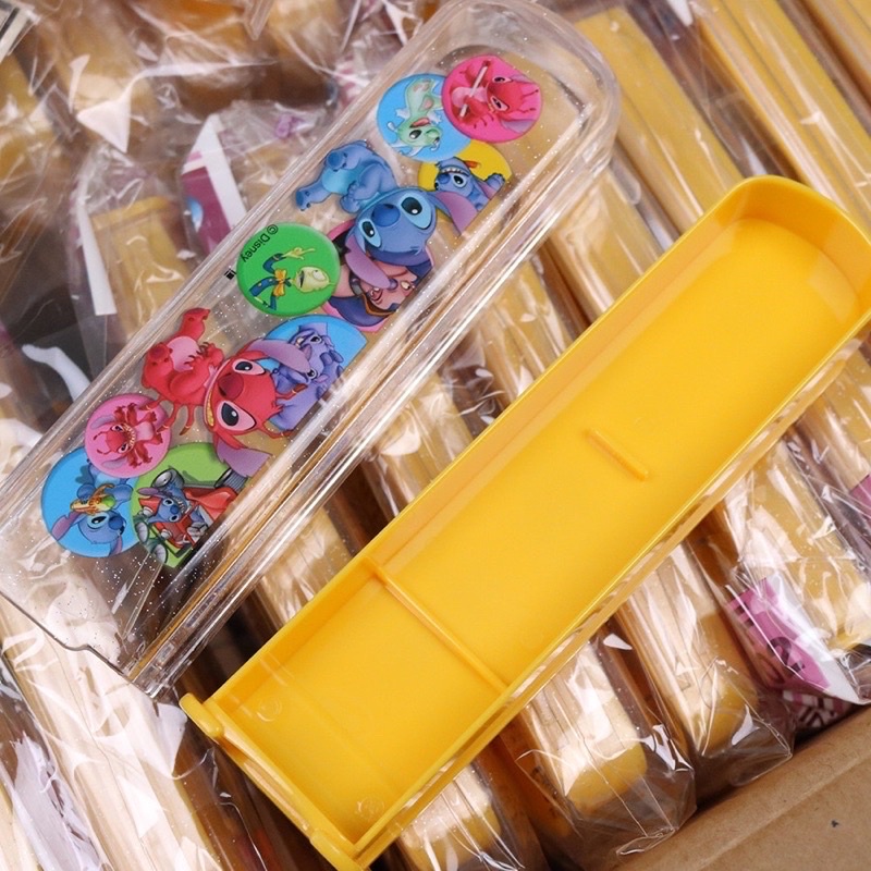 tempat sendok garpu stich cutlery box- kado anak sekolah