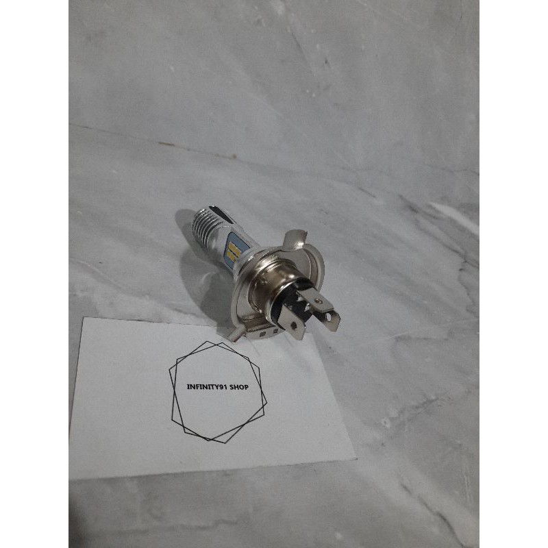 Bohlam lampu depan Scoopy fi , Versa , Cbr150 , Bohlam LED Scoopy putih