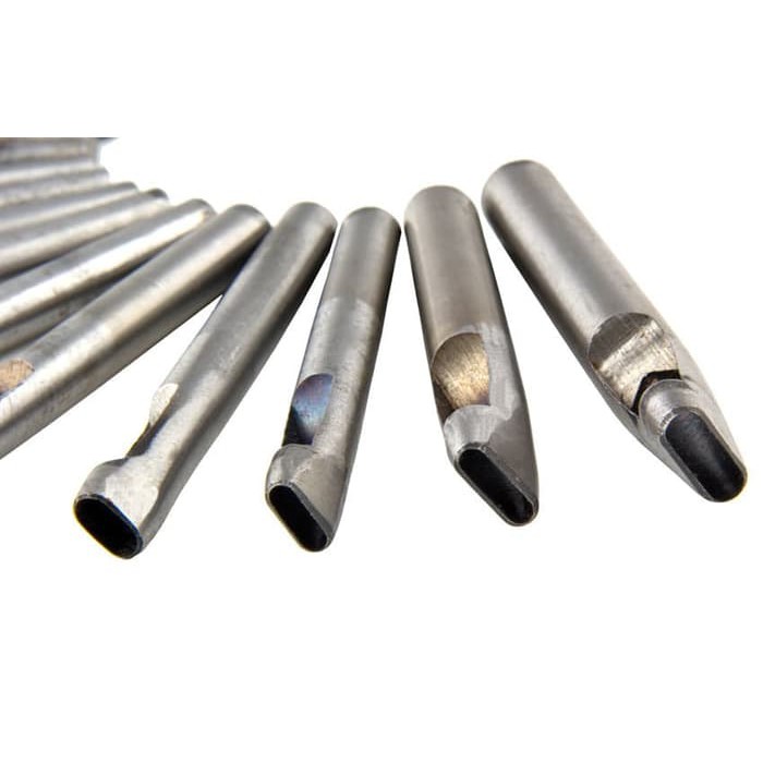 Plong Oval 4mm x 8mm - Punch Hole Leather Oval